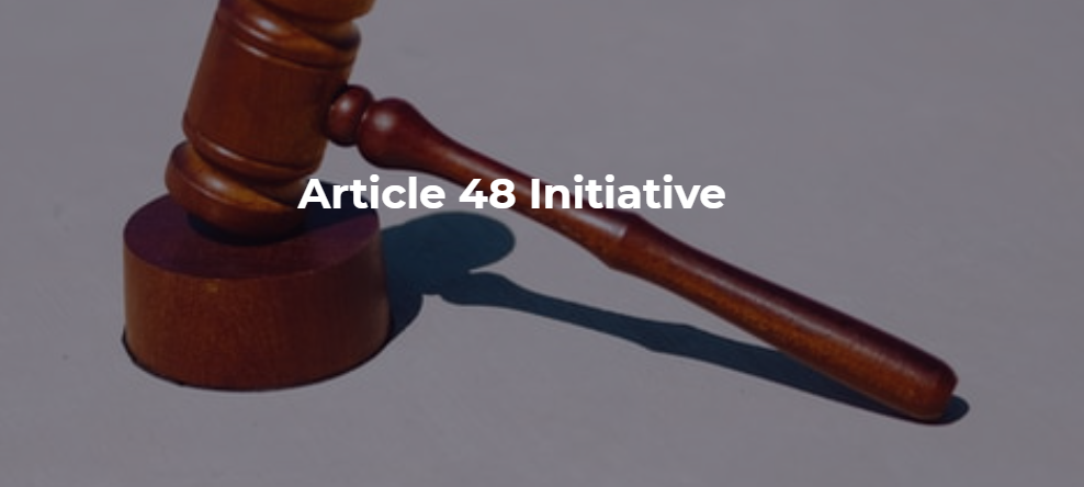 article 48 initiative